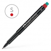 Перманентен маркер Faber-Castell 1523,0.4мм, червен