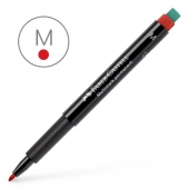 Перманентен маркер Faber-Castell 1525,1.0мм, червен
