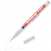 Paint маркер Edding 751, 1-2mm, бял