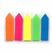 Индекси PVC, стрелка, 12х45мм, 125л