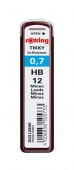 Графити за автоматични моливи Rotring, 0.7 mm HB